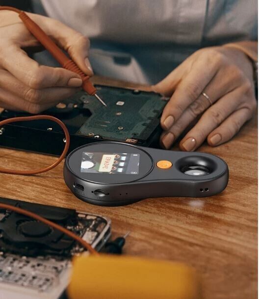 500X Digital Microscope Handheld 2.0" IPS Magnifying Glass Kids Marco Microscope