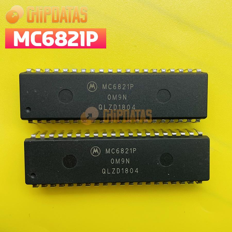 1PCS New Motorola MC6821P DIP-40 Peripheral Interface Adapter