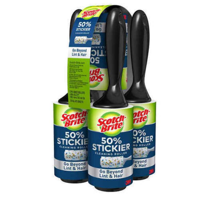 Scotch-Brite 50% Stickier Giant Surface Refill Roller 830GRFS-80