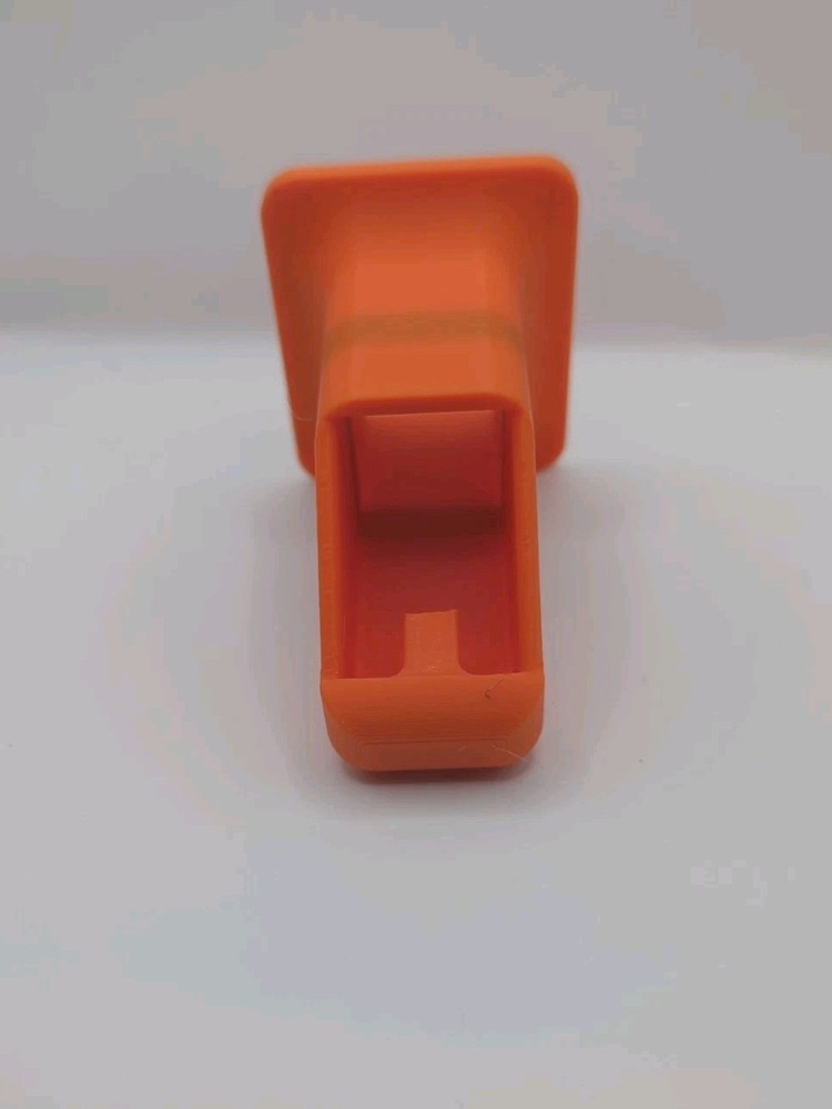 9mm Ruger Thumb Saver/Loader Hunter Orange With Black Text