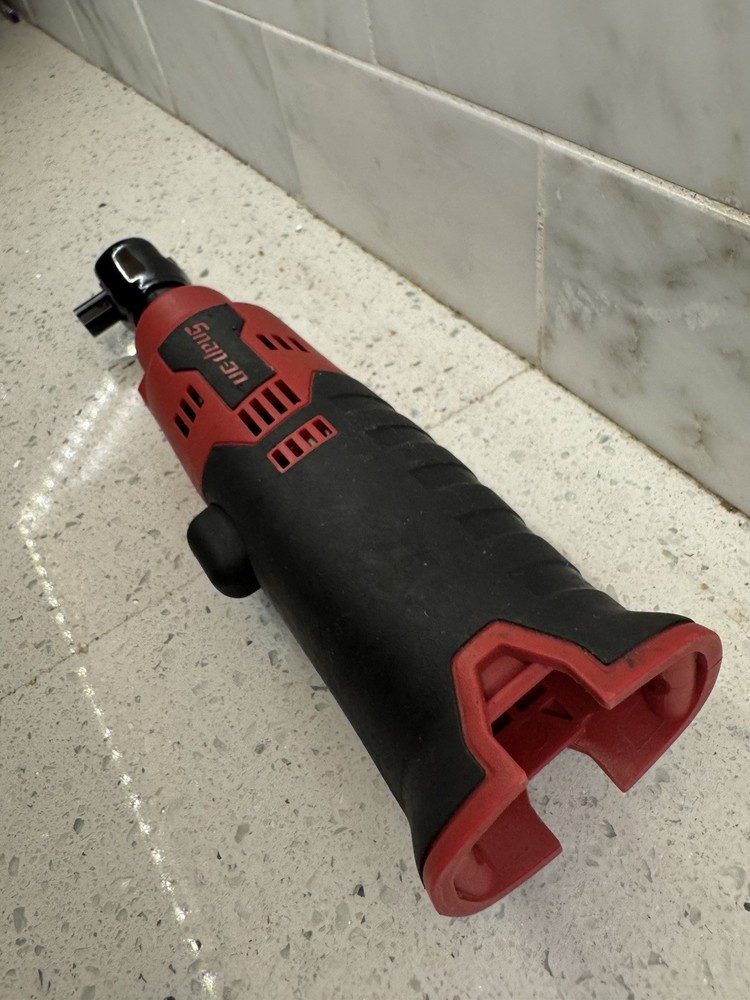 Snap On CTRQ714 Red 1/4” Hex Ratchet Microlithium 14.4v Tool Only EXCELLENT