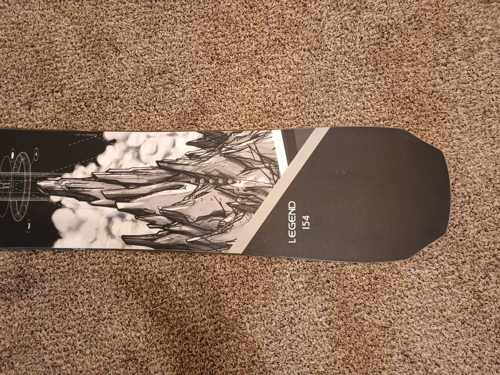 Telos Legend snowboard 154cm- excellent used