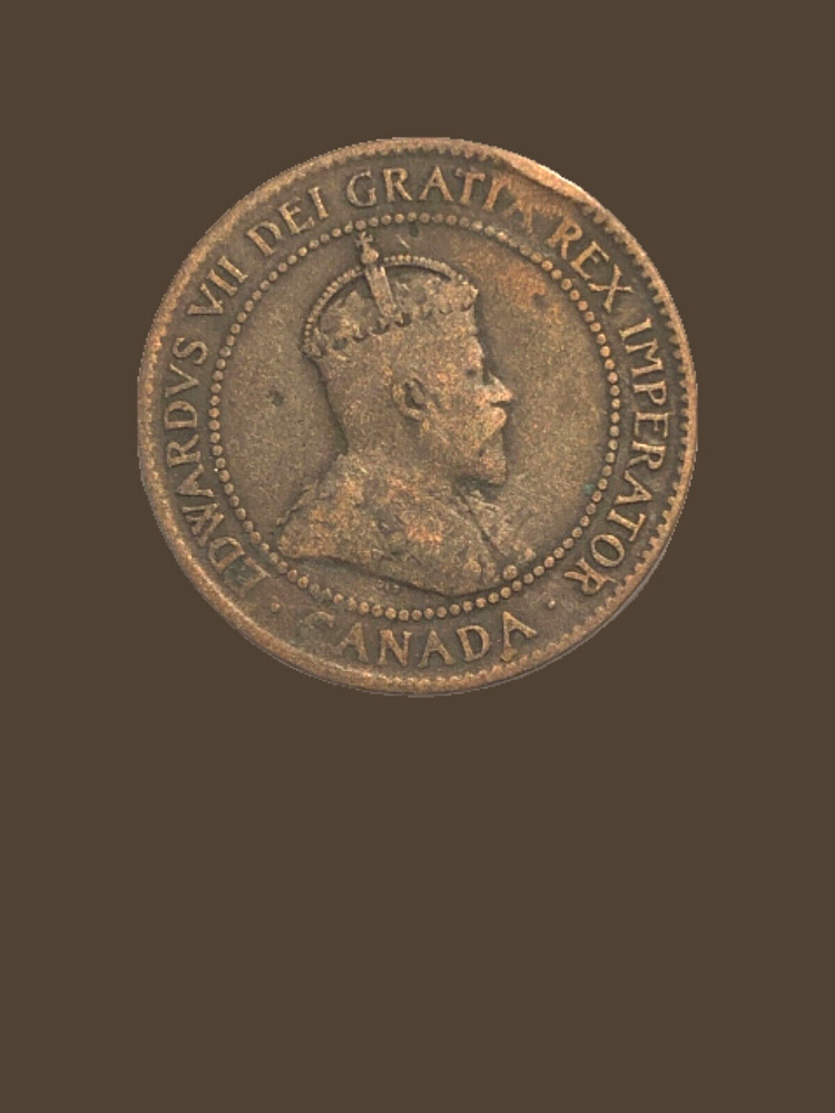 1902 Canada One Cent King Edwards VII - VG condition