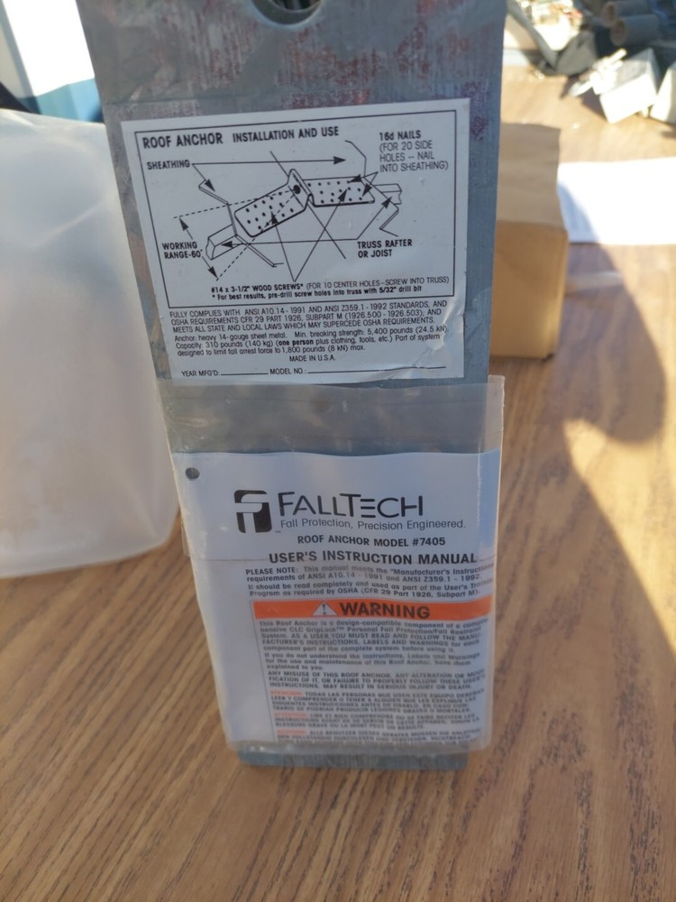 Falltech Roof Anchor 7405