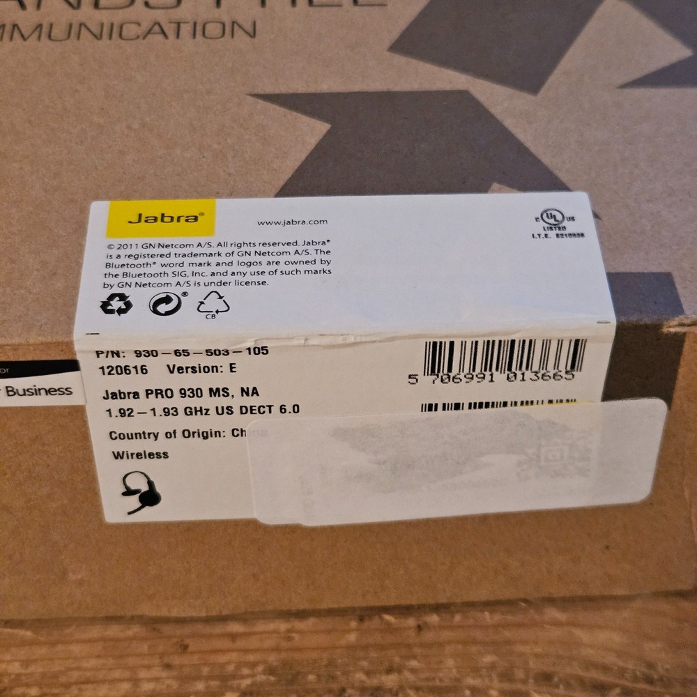 JABRA 930-65-503-105 USB HEADSET - Used