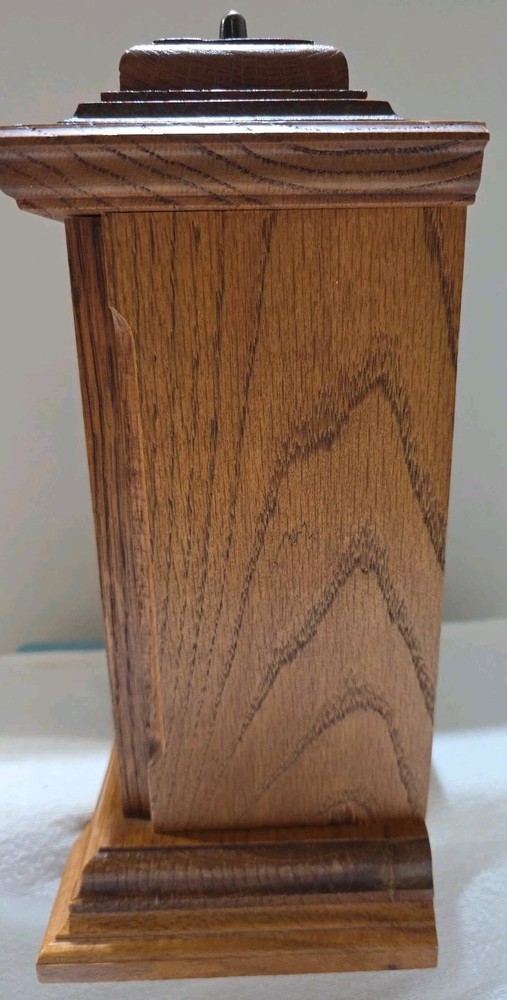 Wooden Frame Sunset Time Quartz Clock