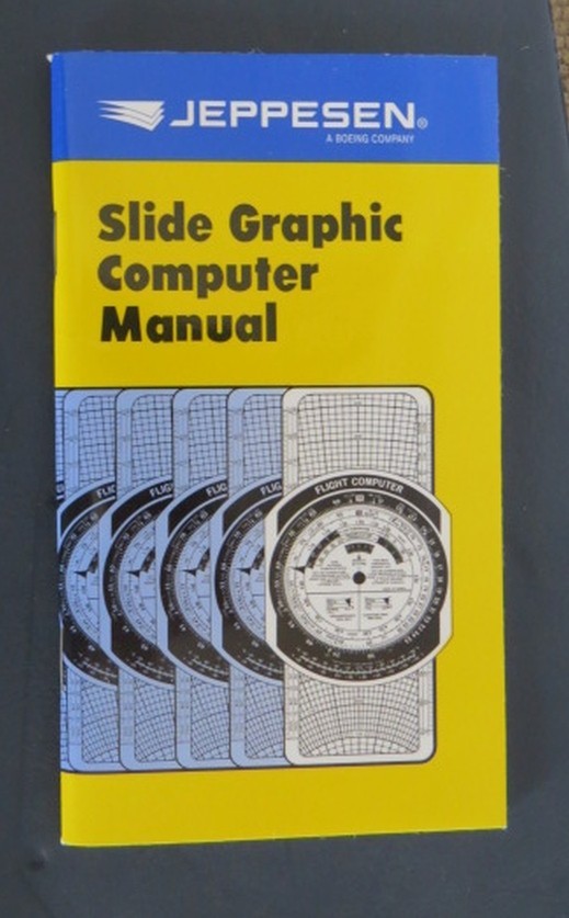 Boeing Jeppesen Slide Graphic Flight Computer JS514105