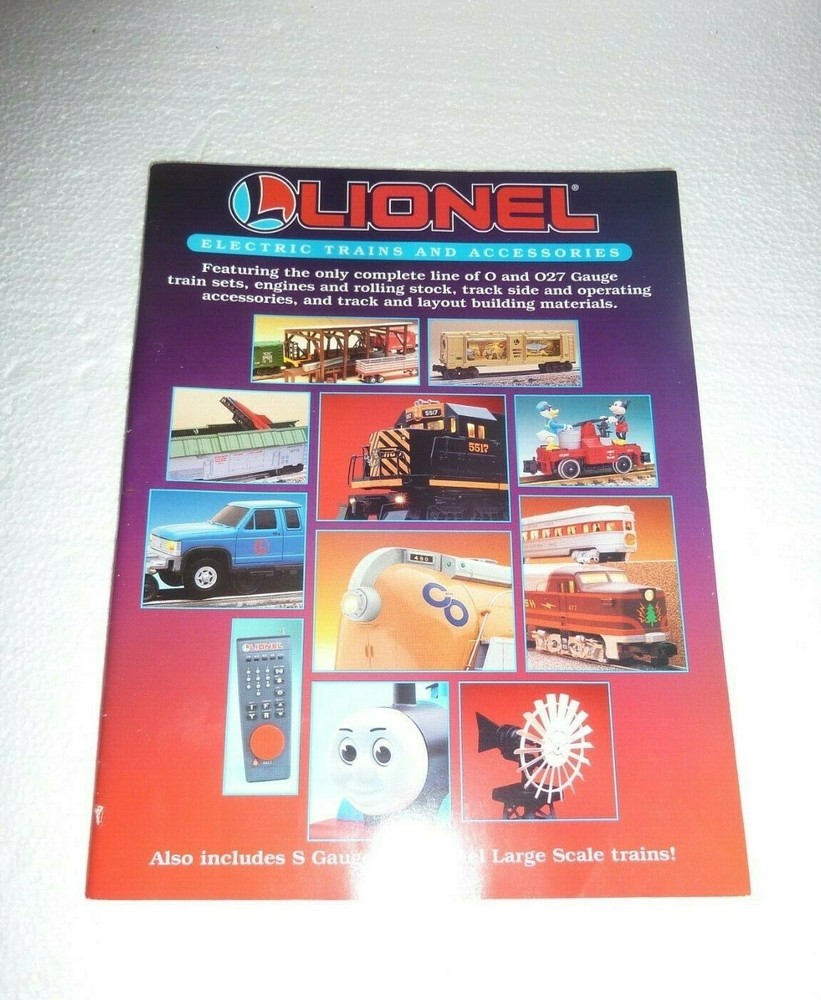 1995 Lionel Electric Train & Accessories Catalog
