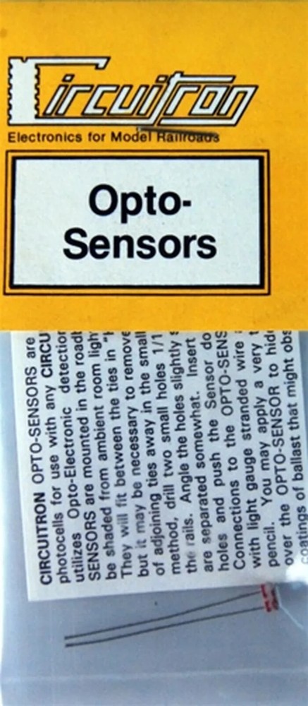 Circuitron 9206 ~ All Scale Opto-Sensor ~ 6 Pack