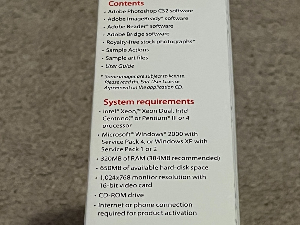 Adobe PhotoShop 7.0 CS2 User Guide Training Video Workshop Vintage