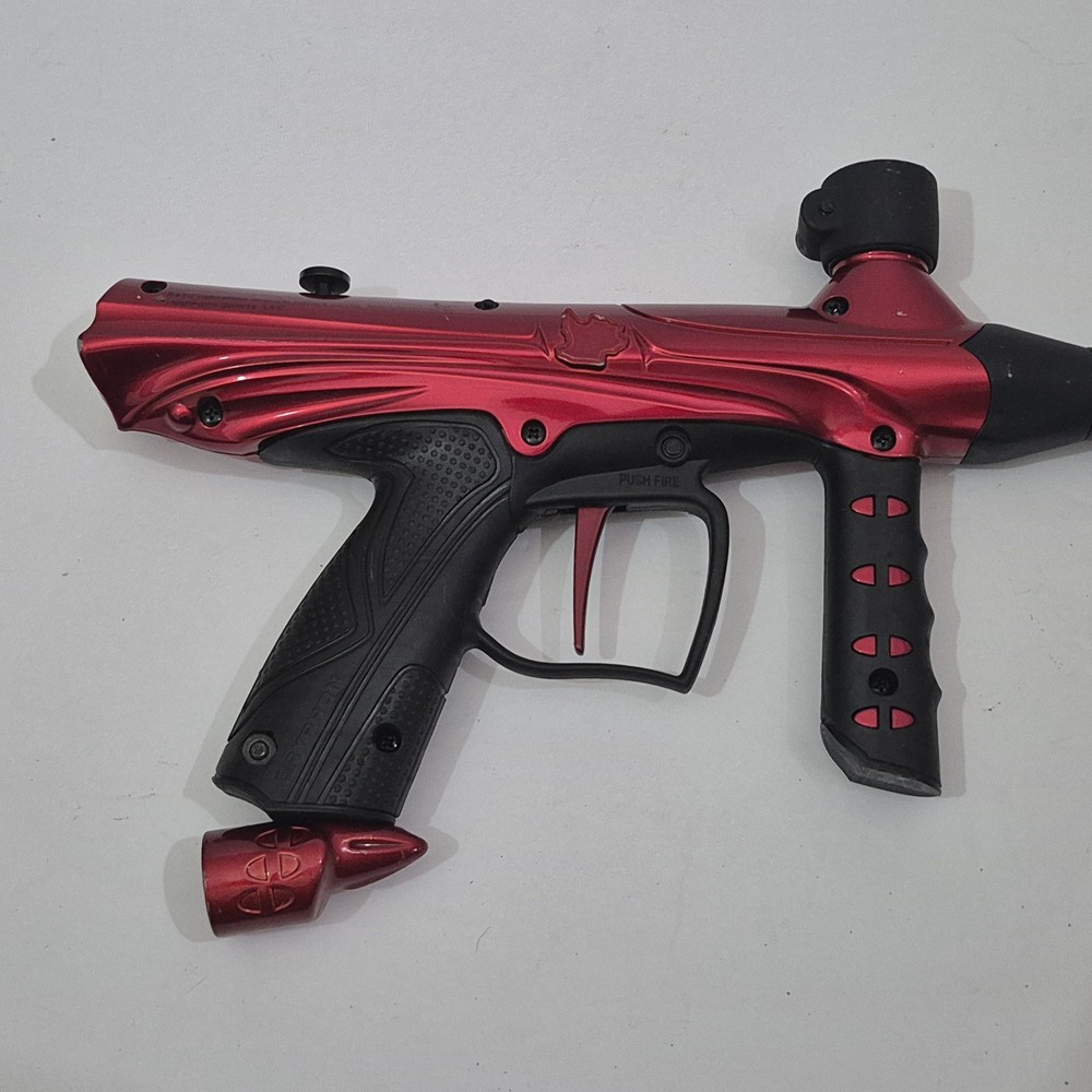 Tippman Gryphon Basic Paintball Marker Red Sport Game *Untested / As Is*