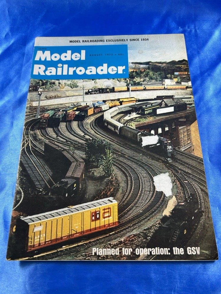Model Railroader Magazine AUGUST 1972