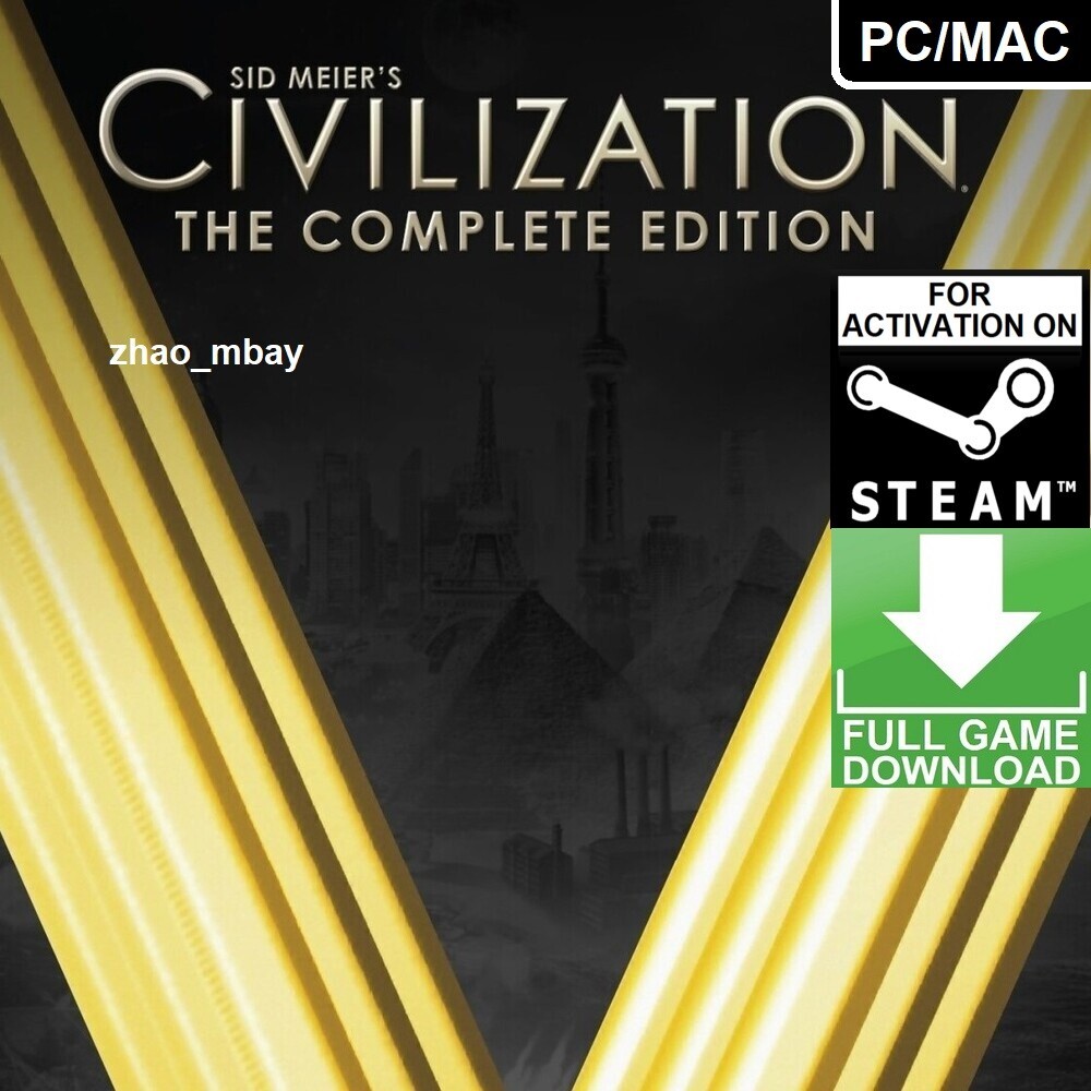 Sid Meier's Civilization V 5: Complete Edition PC/MAC Steam Key GLOBAL FAST SENT