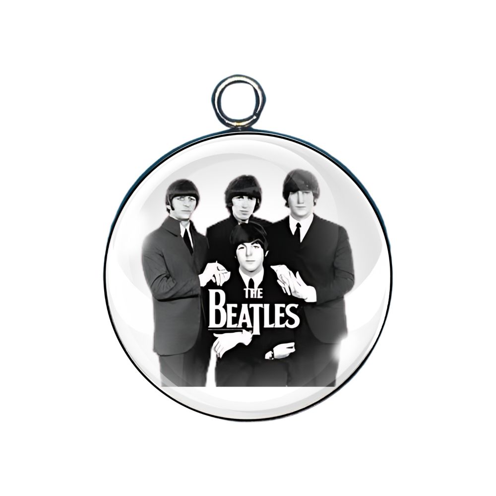 Beatles Glass Cabochon Charms