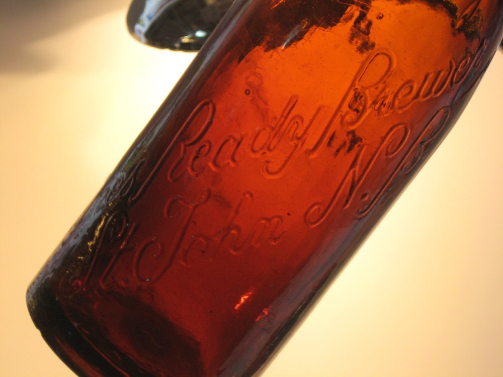 James Ready Brewer Antique Bottle St. John N.B.