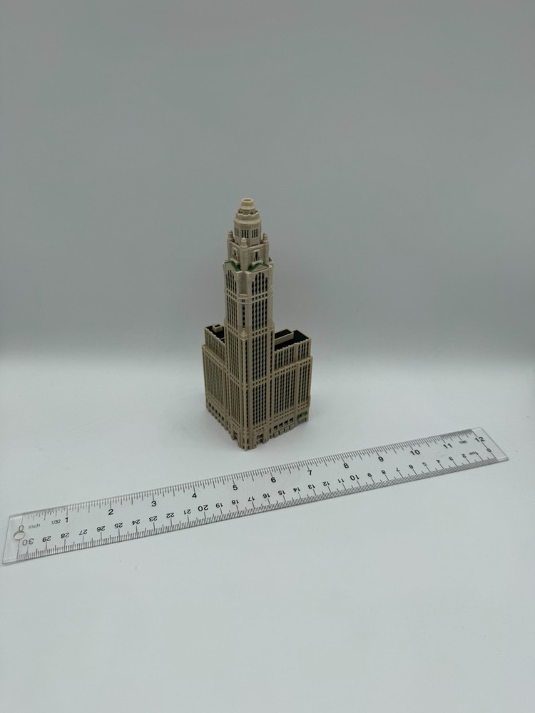 LeVeque Tower Model- 3D Printed Full Color