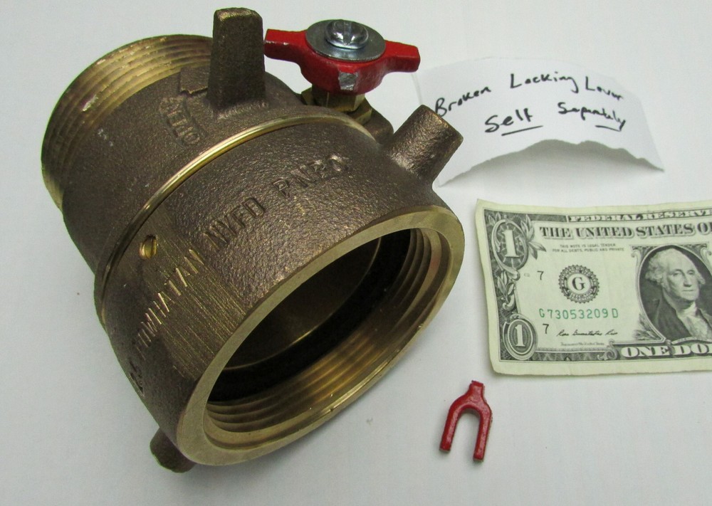 Dixon 2.5" M/F Adjustable Fire Hose Restricting Device, Training Valve APRD250F