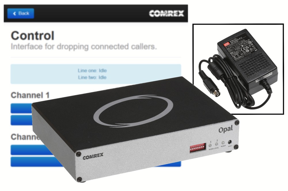 Comrex Opal Digital Wideband Broadcast Opus Codec 2-Line Audio Over IP Endpoint