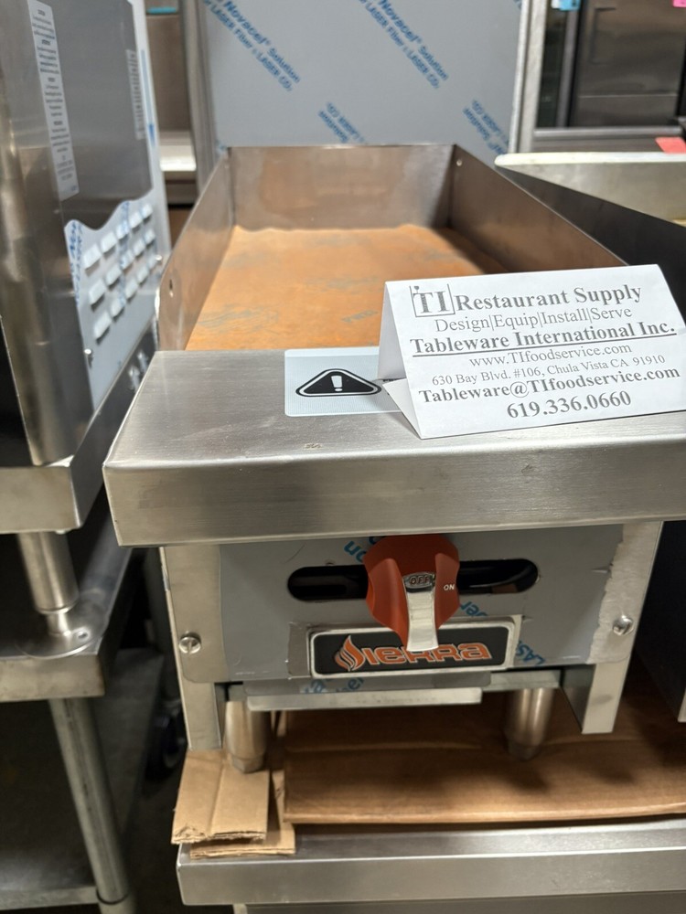 Mvp SRMG-12 Gas griddle