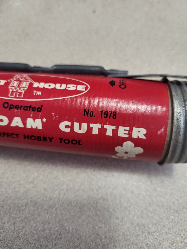 Vintage Styrofoam Cutter No 1978 Nice