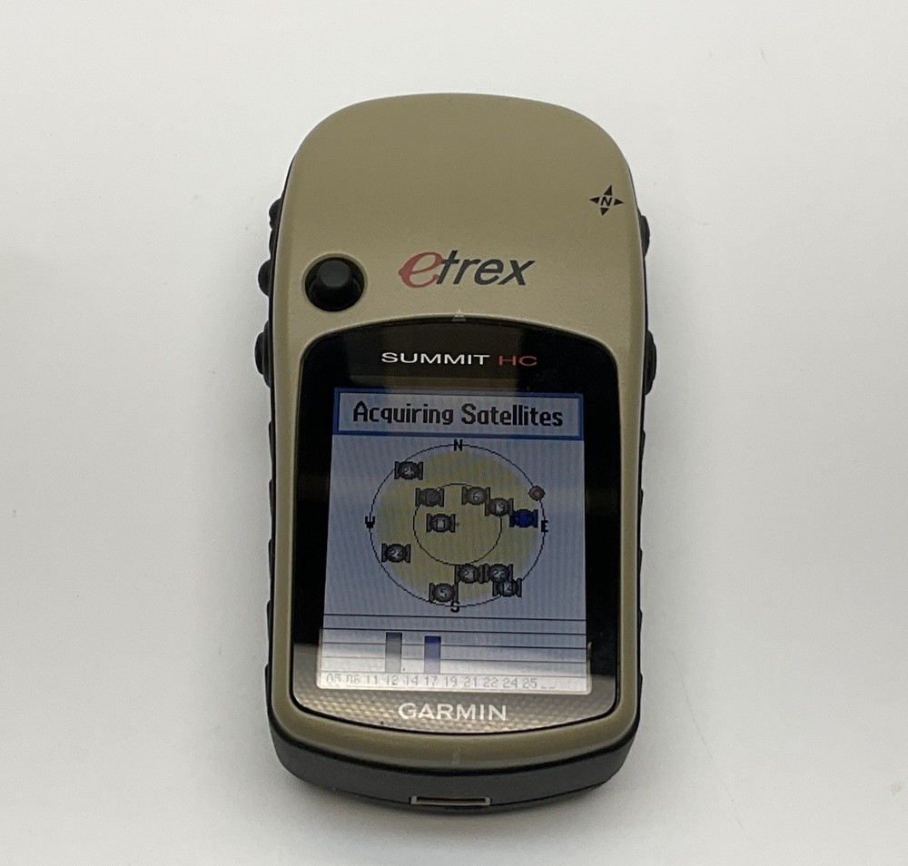 Garmin eTrex Summit HC Handheld GPS Unit Tested Working