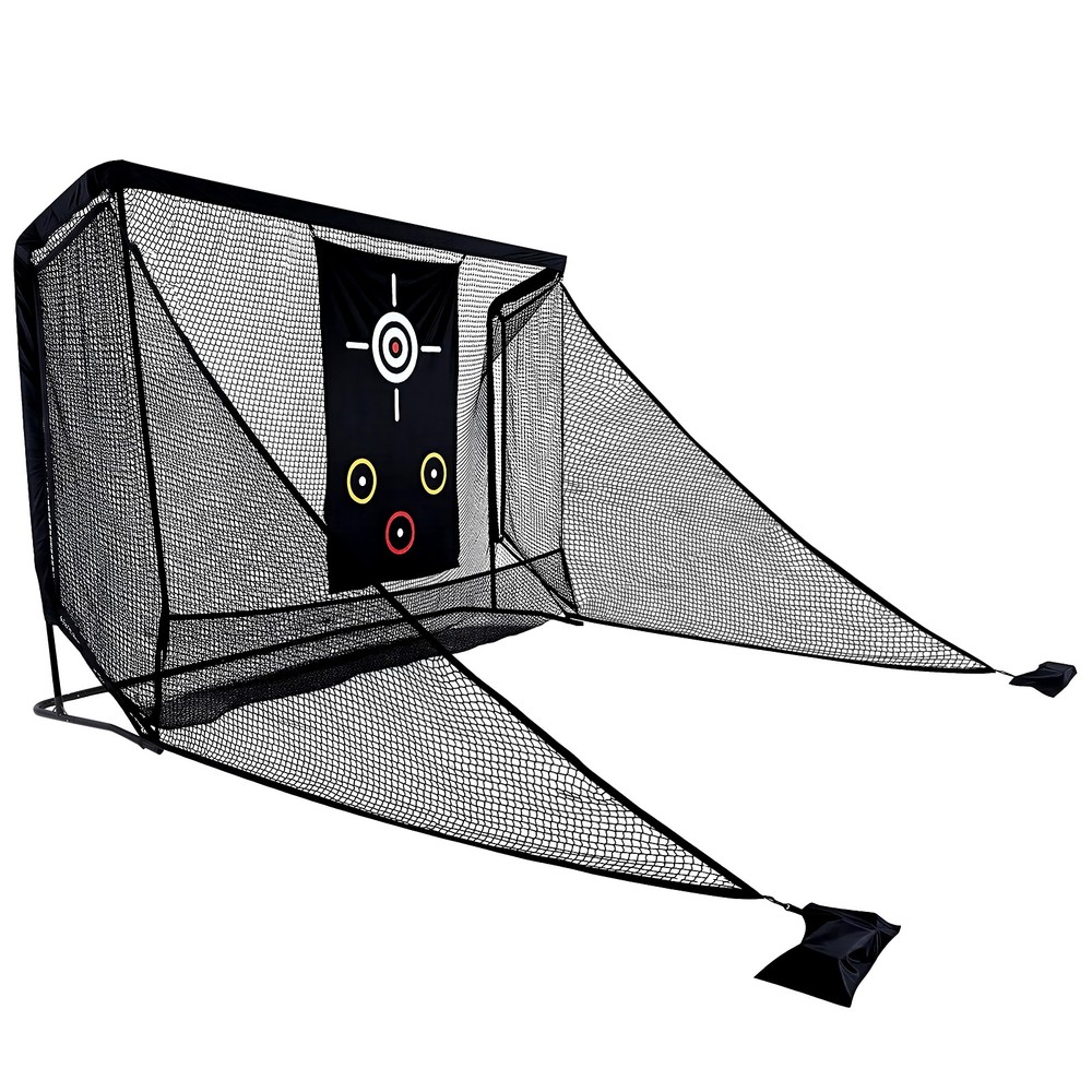 10x7ft Heavy-Duty Golf Practice Net with 2 Side Nets & Portable Bag