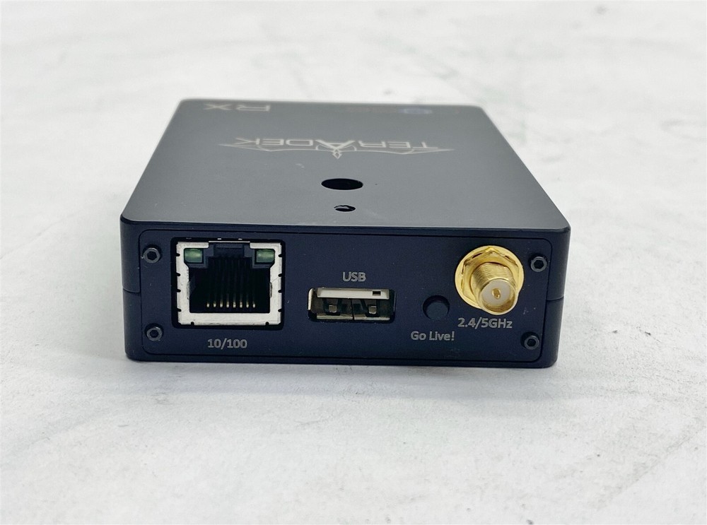 Teradek Cube 450 RX Wireless HDMI Video Decoder Dual Band WiFi External USB Port