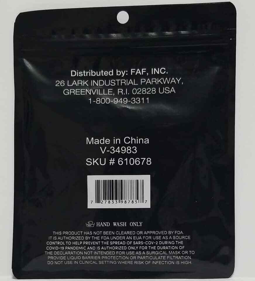 Face Mask (LOC BK-19)
