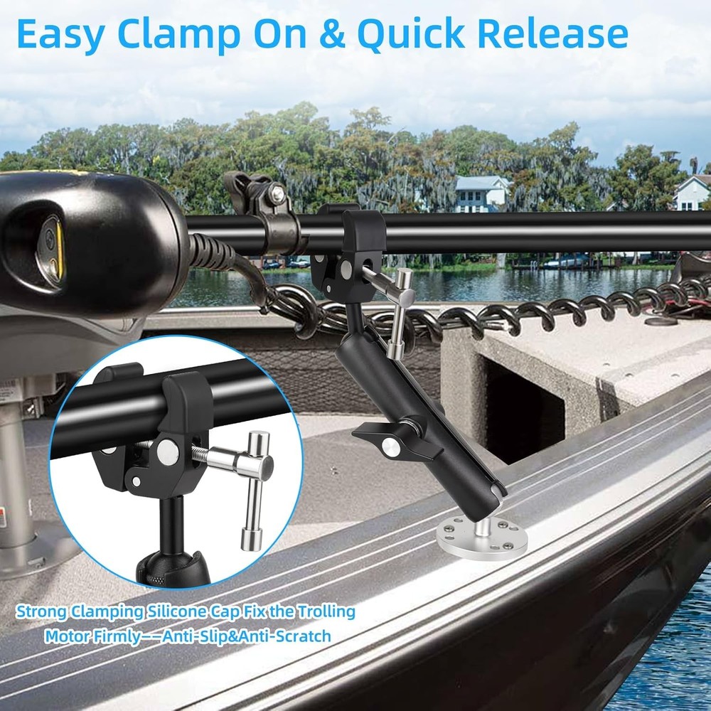 Trolling Motor Stabilizer Mount Support for Minn Kota