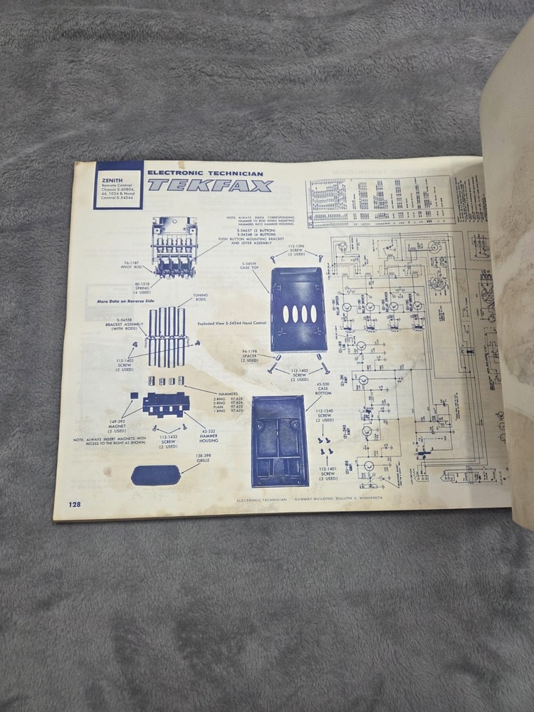 ELECTRONIC TECHNICIAN TEKFAX VOLUME 6