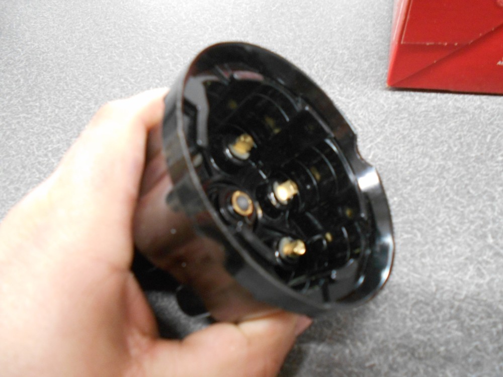 Standard IH444 Distributor Cap with Brass terminals, NOS!