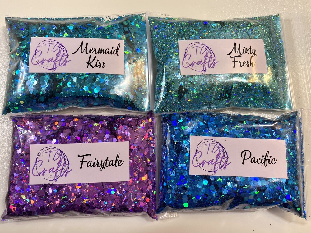 2oz chunky glitter mixes