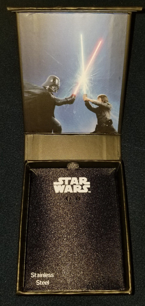 Star Wars R2-D2 stainless steel necklace