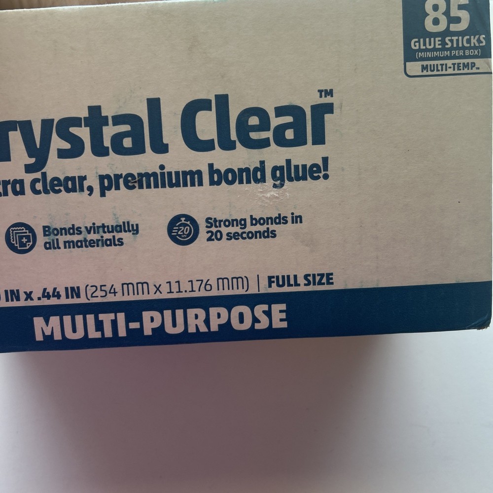 AdTech Crystal Clear. Glue Gun Sticks - Multi Temp Full Size, Bulk Pack🟡1E