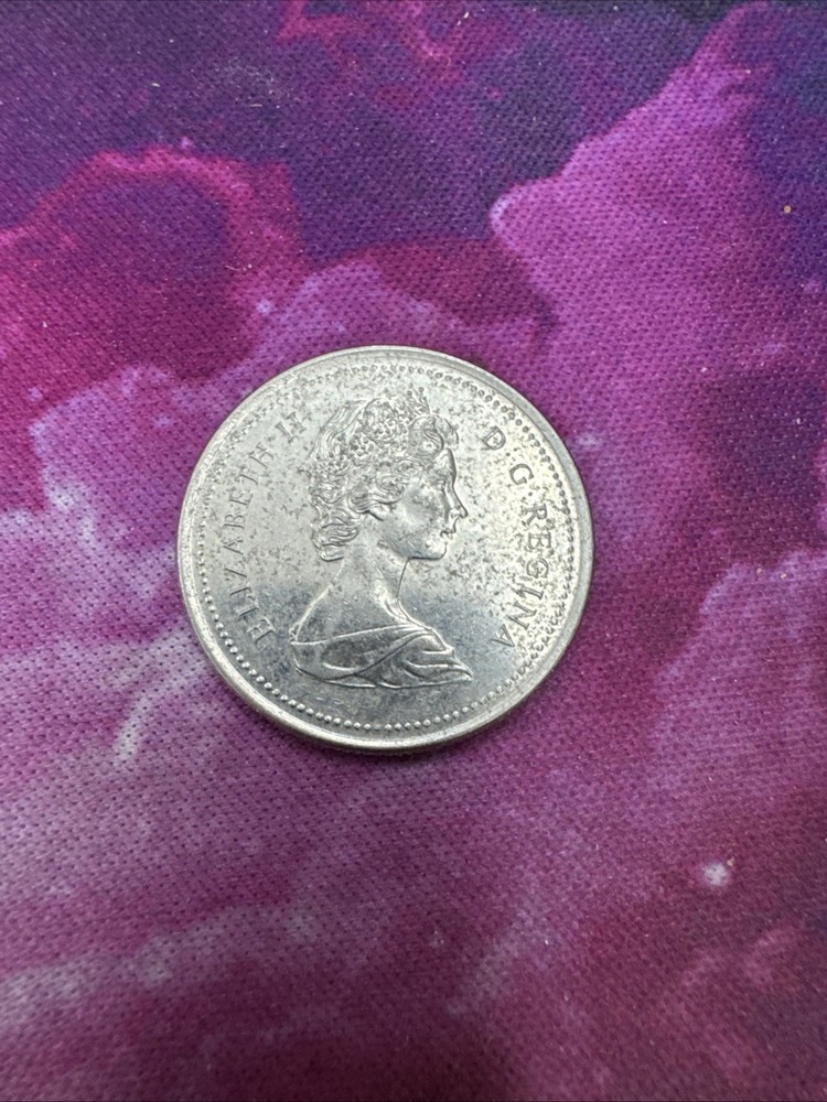 1973 Canada 25 Cent Coin