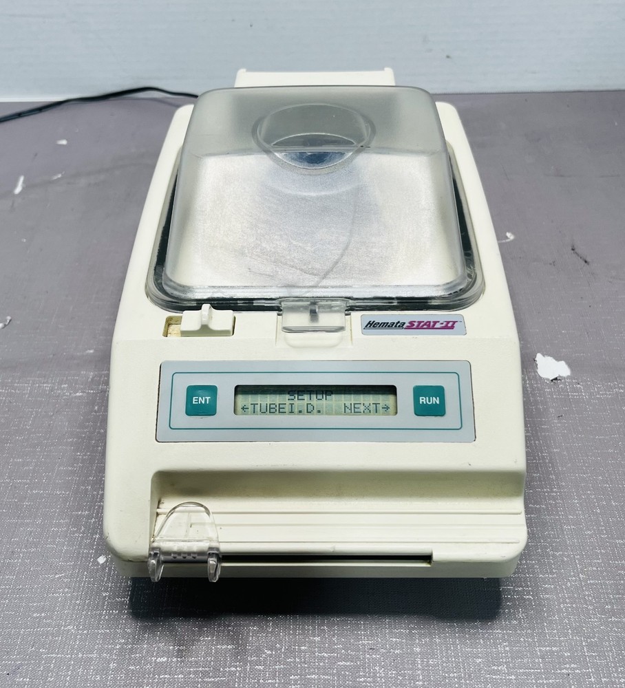 Separation Technology HemataStat-II Microhematocrit Centrifuge Power Tested