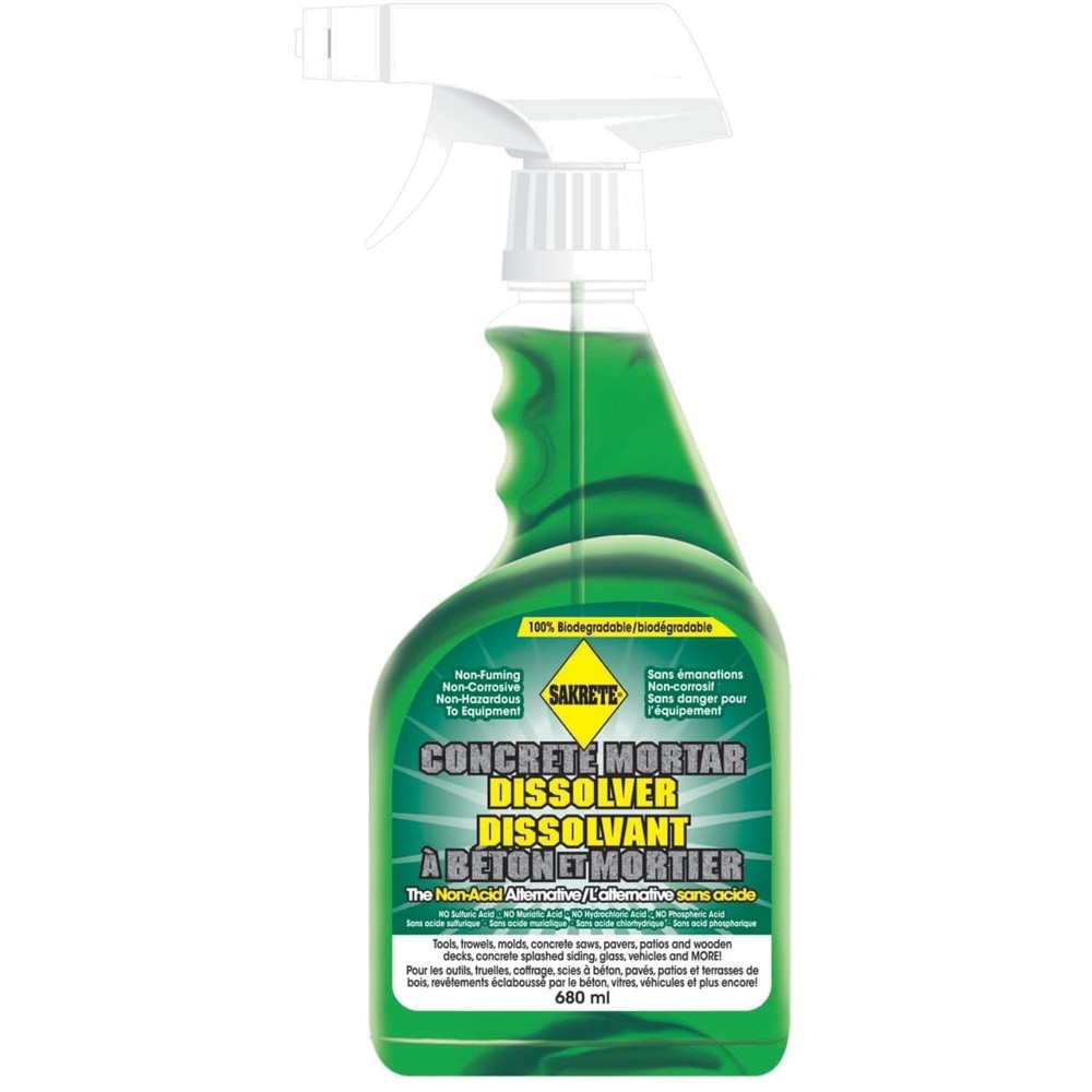 Biodegradable Concrete Dissolver | 28 oz Spray