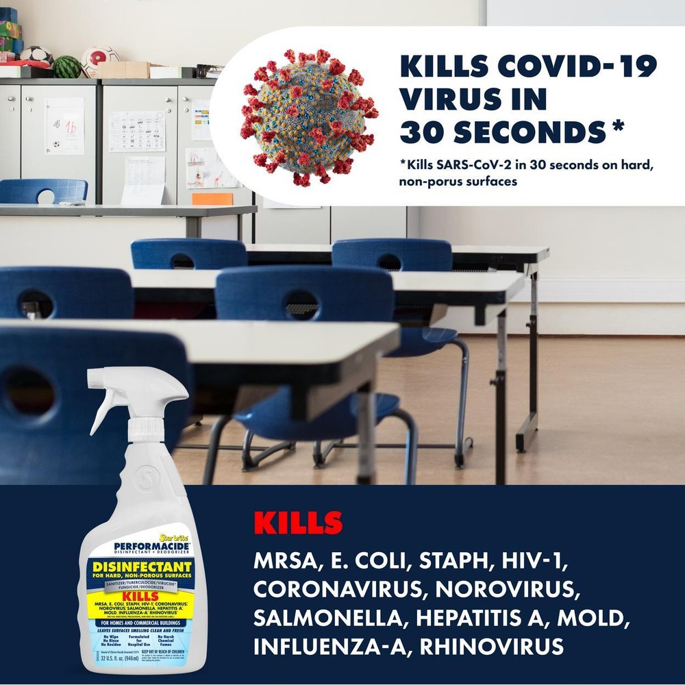 Performacide Disinfectant 3 Pack Gallon Kit