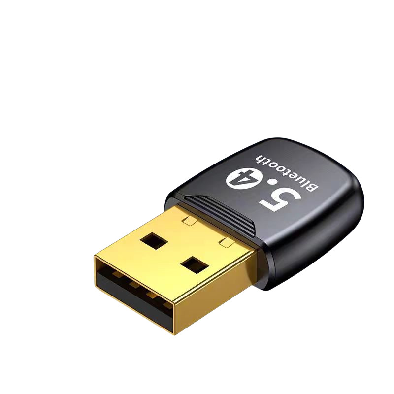 Compact Bluetooth 5.4 USB Adapter – Wireless for PC Speakers Mouse Keyboard