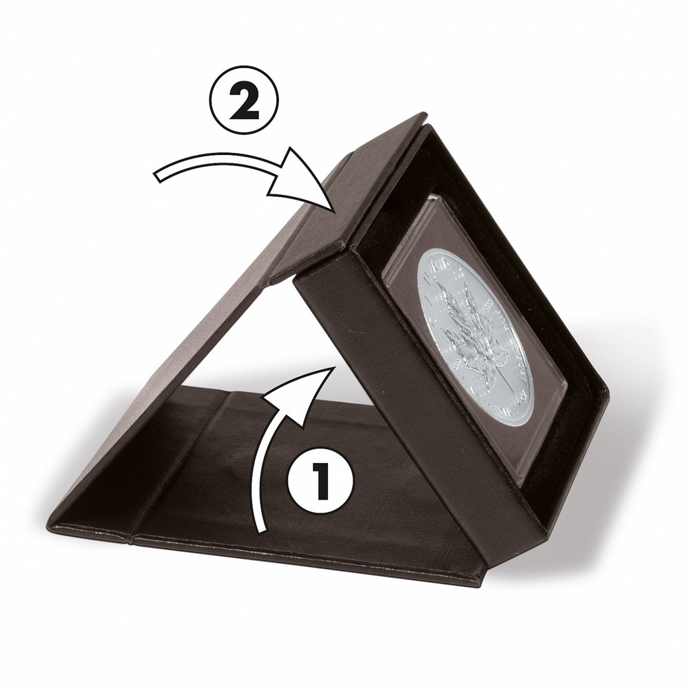 Airbox Coin Holder Display Stand Setup Box 2x2 Storage Capsule Case Snap Magnet