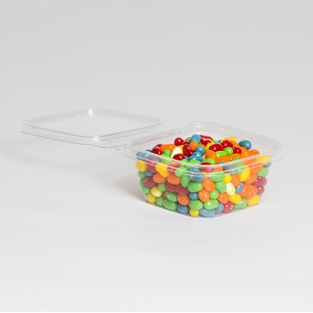 Inline Plastics 12 oz Safe-T-Fresh Tamper Evident Grab-and-Go Container 288/Case