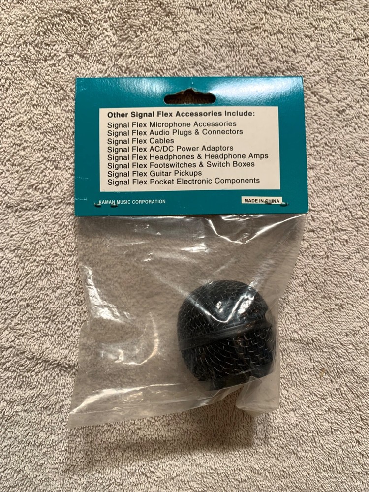 Metal Mic Replacement Ball Windscreen / Black