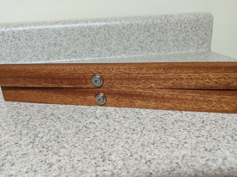 Side Rails for Pioneer RT-909 Solid Mahogany, Beautiful, RT-901, Cheeks