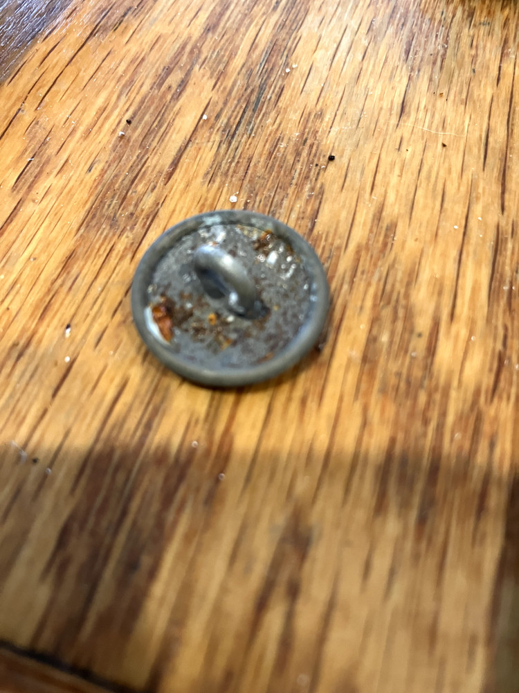 Original WWII German Army Regimental Uniform Buttons #7 (5)