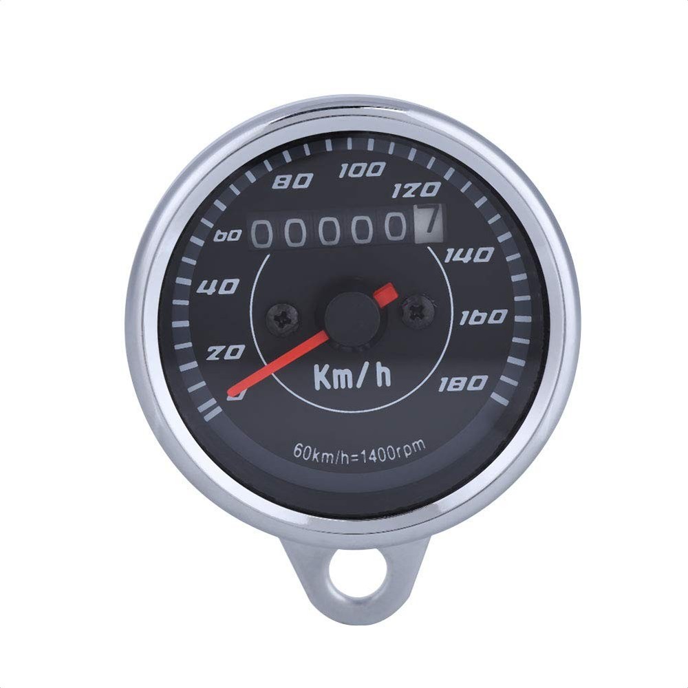 Odometer Speedometer Indicators Universal Double Color LED Light Speedometer...