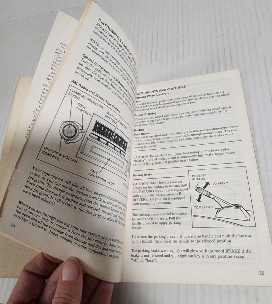 1976 Ford Pinto Owners Manual User Guide Reference Operator Book Fuses Fluids