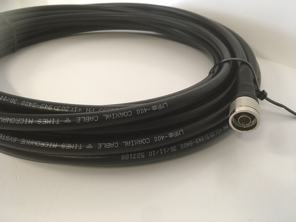 Times Microwave Systems LMR-400 30' Coaxial Cable