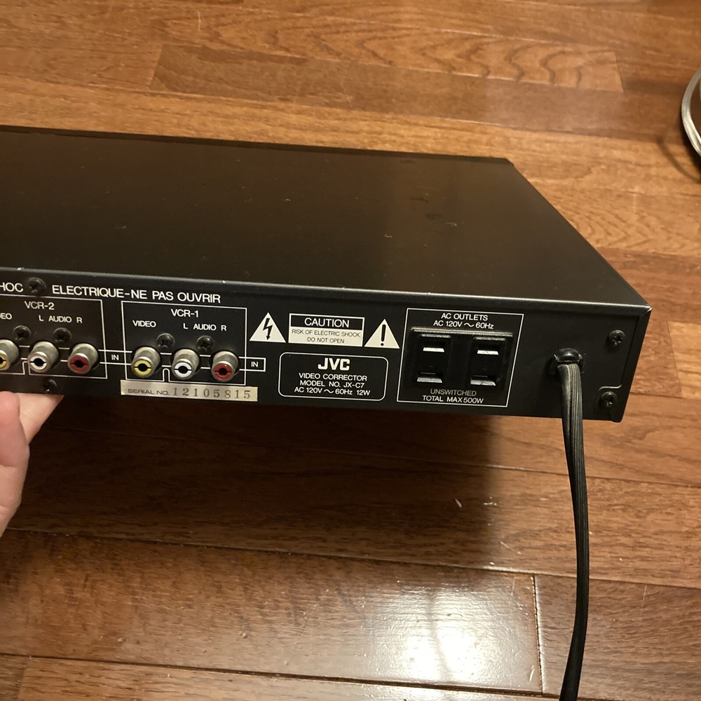 JVC JX-C7 Video Corrector not tested