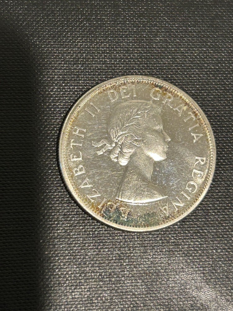 1963 Canada Silver Dollar Nice Prooflike