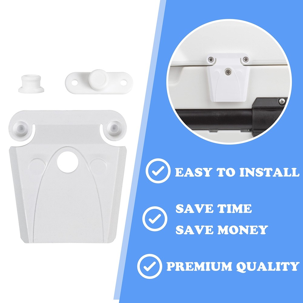 2-Pack Igloo Cooler Latches & Posts – High-Strength Plastic Replacement Kit